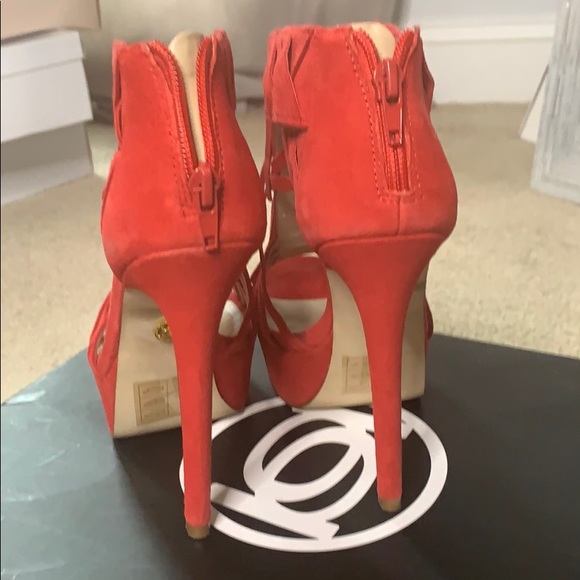 Bebe Annie Red Heels - Picture 3 of 4